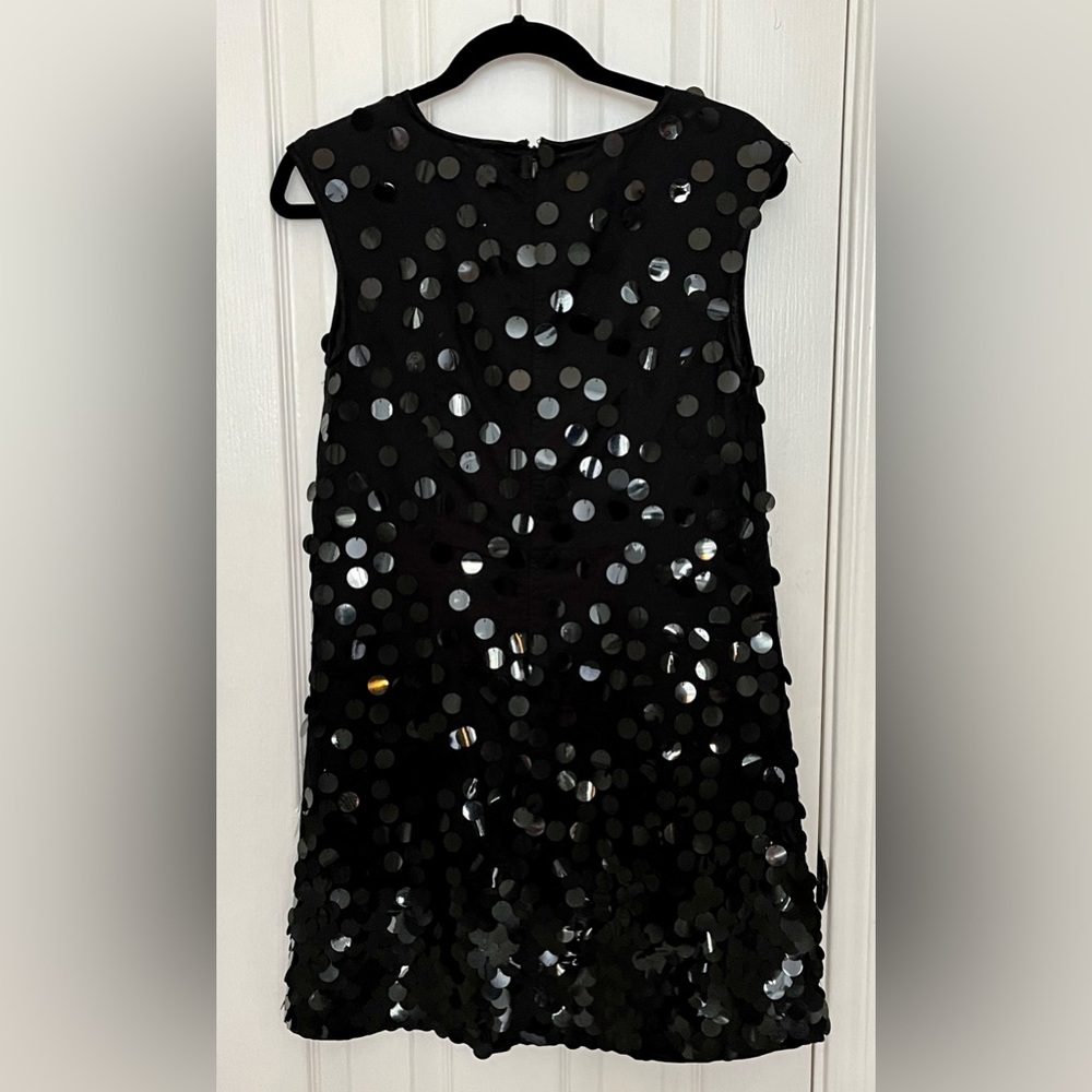 FRENCH CONNECTION WOMENS BLACK PASTILLE DRESS, size 6